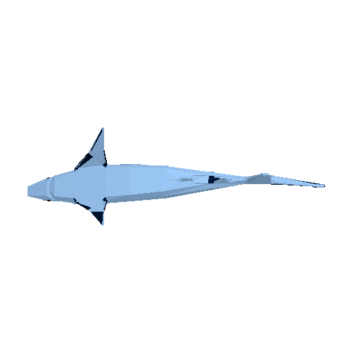 3D preview of Blue Shark