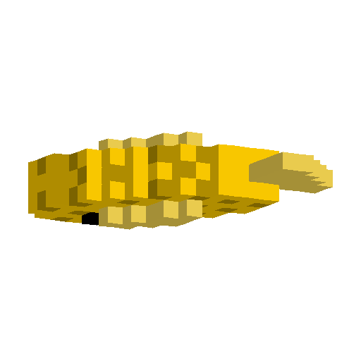 Voxel Fish Drip model preview