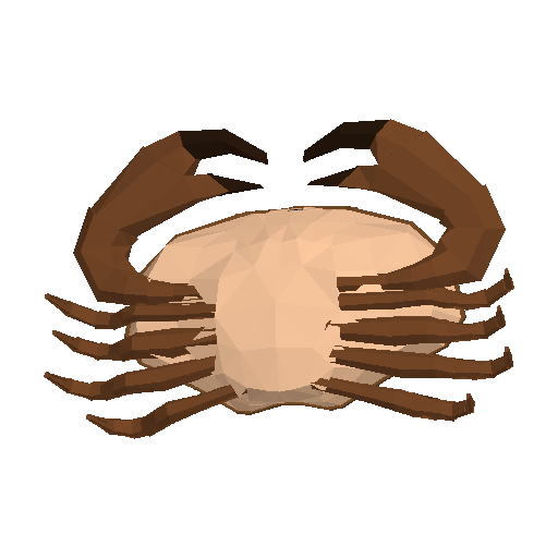 Brown Crab model preview