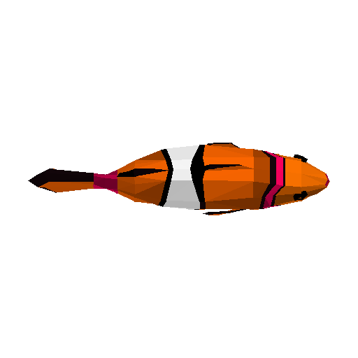 Clownfish model preview