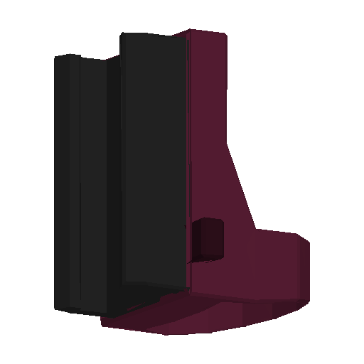 Pistol Suppressor model view 5