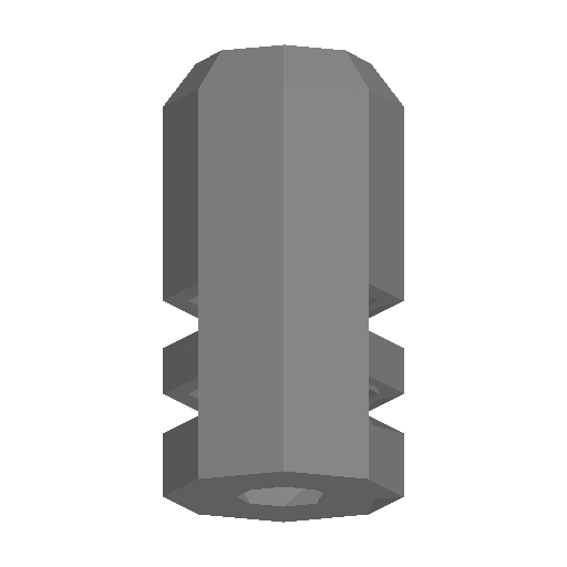 Sniper Rifle Compensator model preview