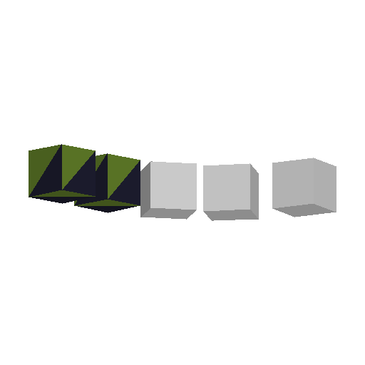 Cube model view 5