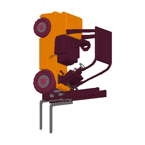 Forklift model preview