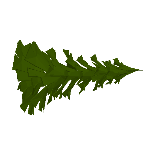 Pine Tree Leafs model view 6