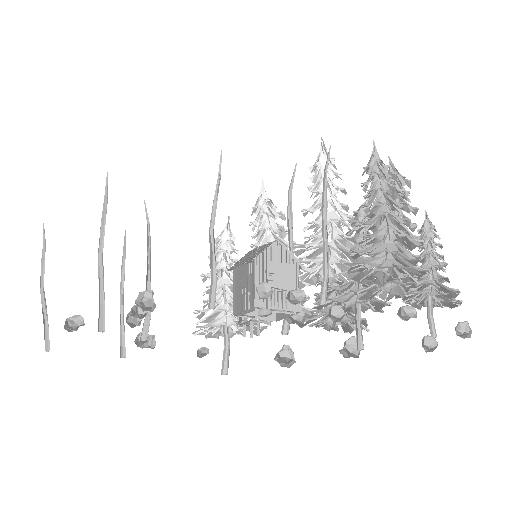 Pine Tree Leafs model preview